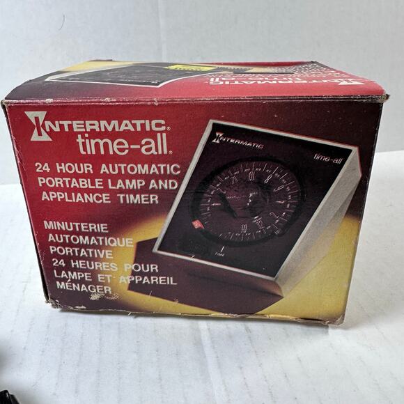 Vintage intermatic time-all programming timer model E911-16 15amp 24hr cycle - Picture 3 of 8